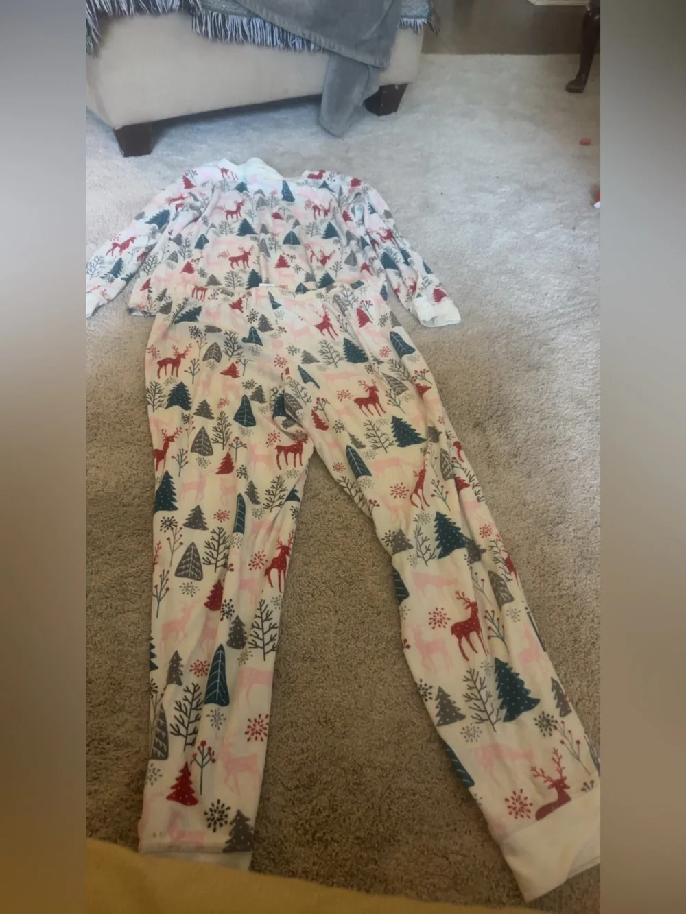 Matching pajama set holiday